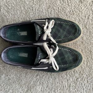 Plaid Sherry Boat Shoe
